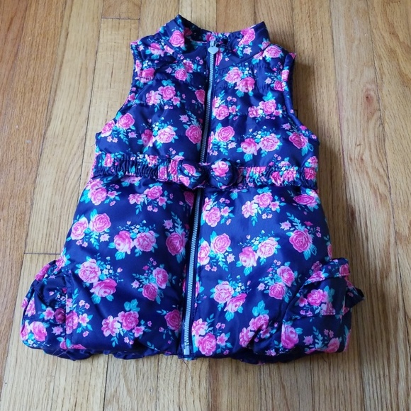 Other - Super cute girls floral vest